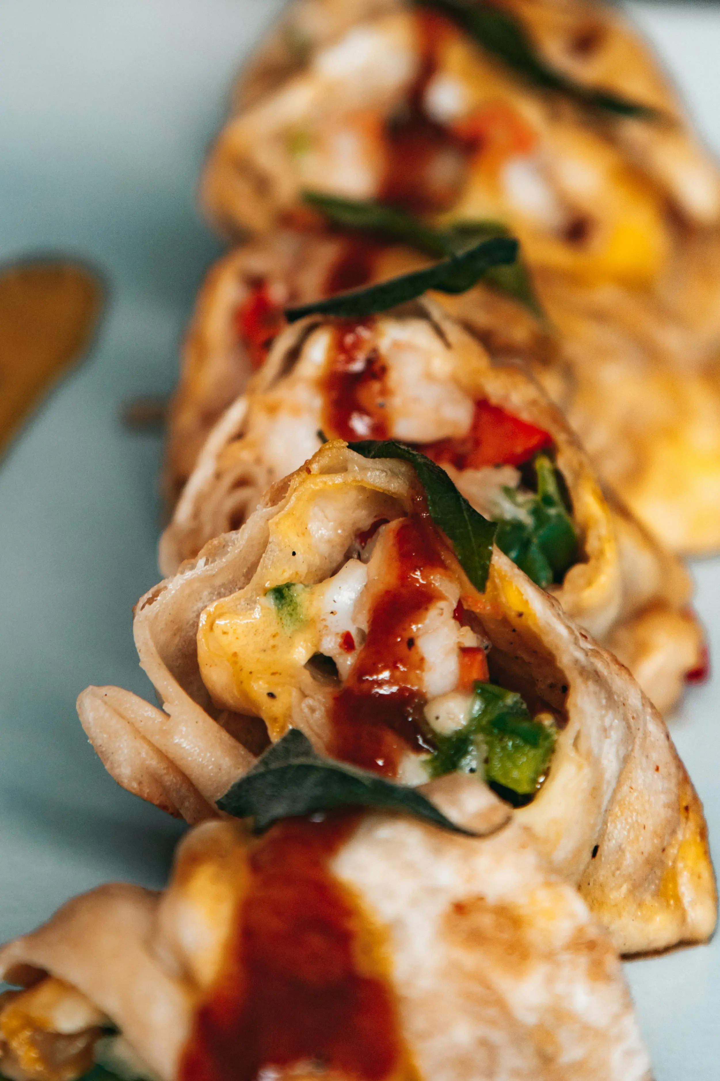Grilled Chicken & Hummus Wrap